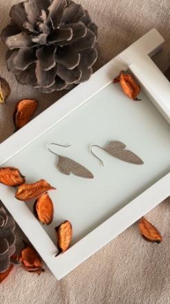 تصویر  گوشواره بال سنجاقک